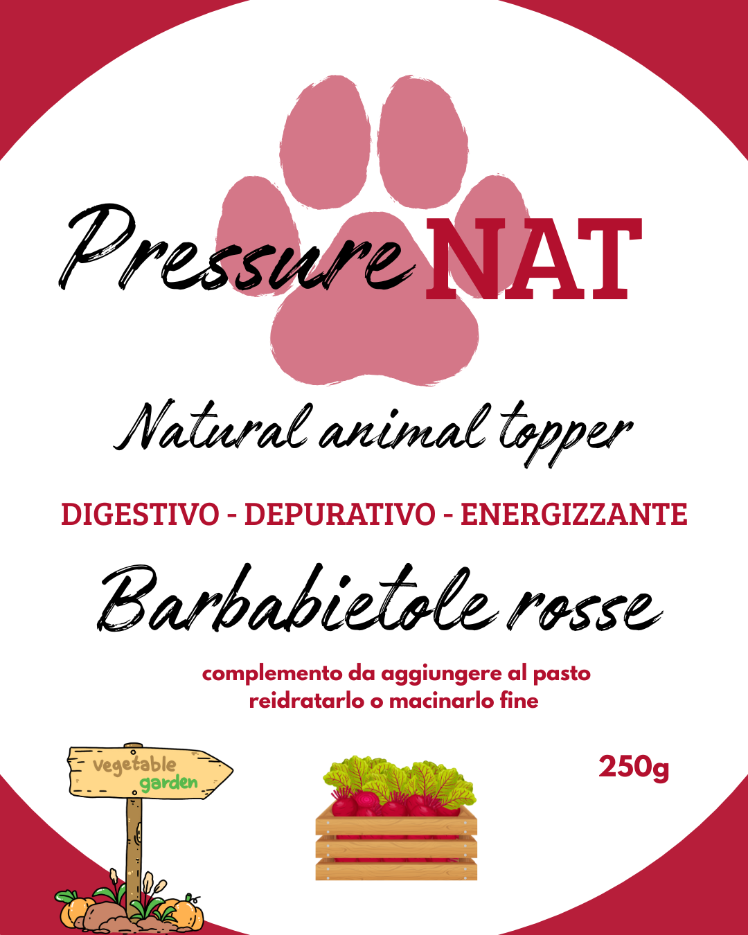 Barbabietole rosse disidratate - N.A.T