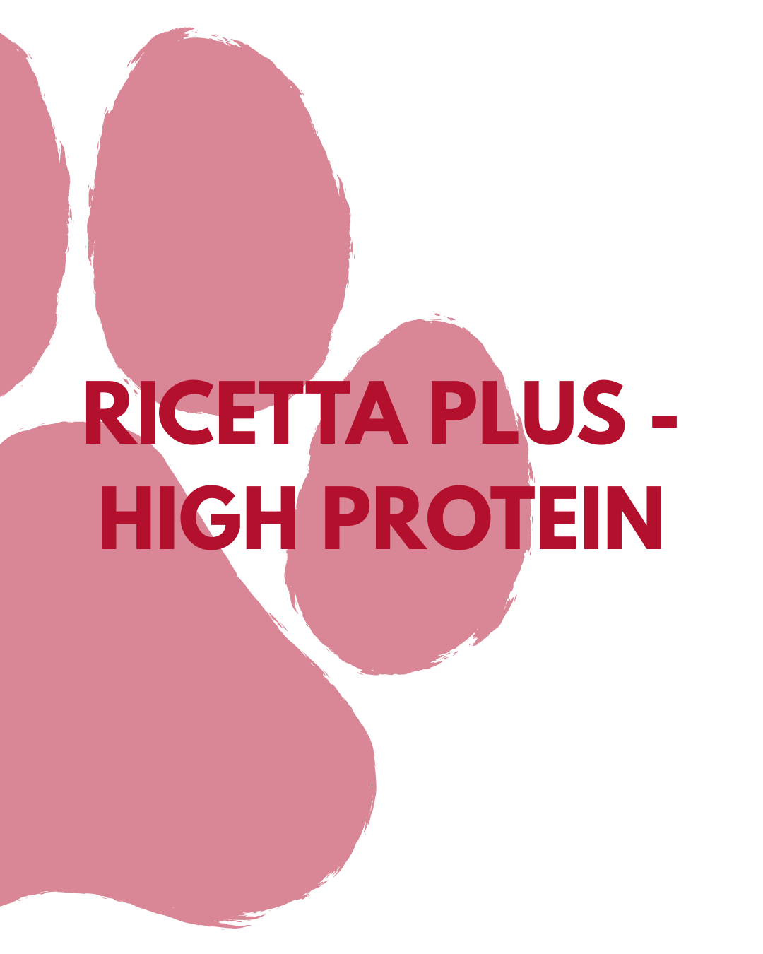 RICETTA PLUS - HIGH PROTEIN