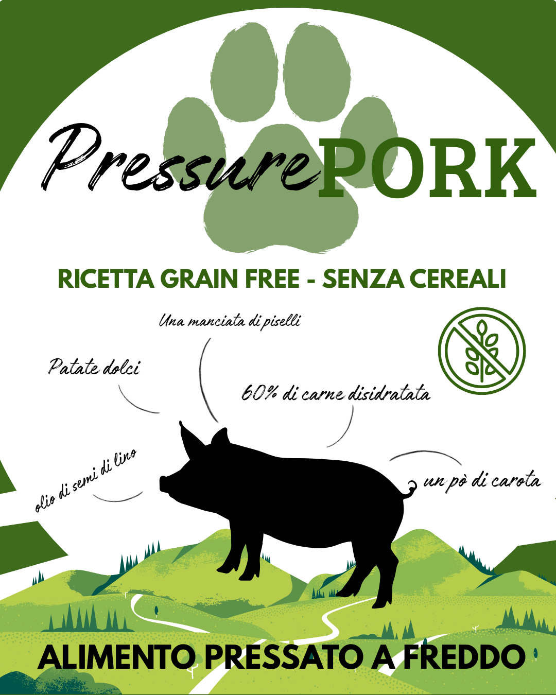PRESSURE PORK - RICETTA GRAIN FREE