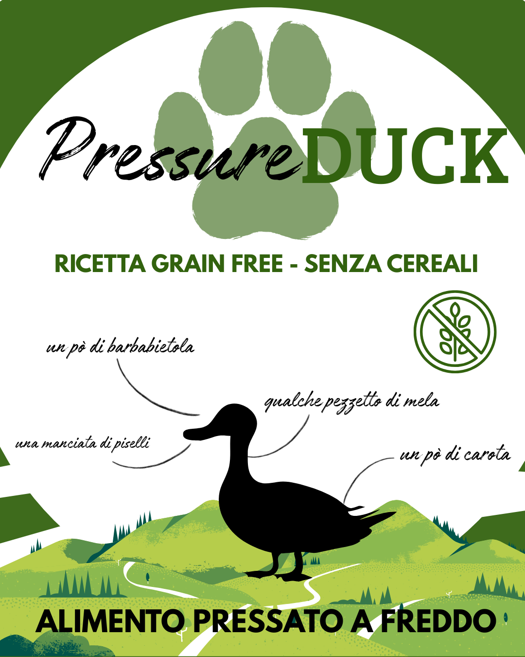 PRESSURE DUCK - RICETTA GRAIN FREE