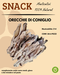 SNACK - ORECCHIE DI CONIGLIO