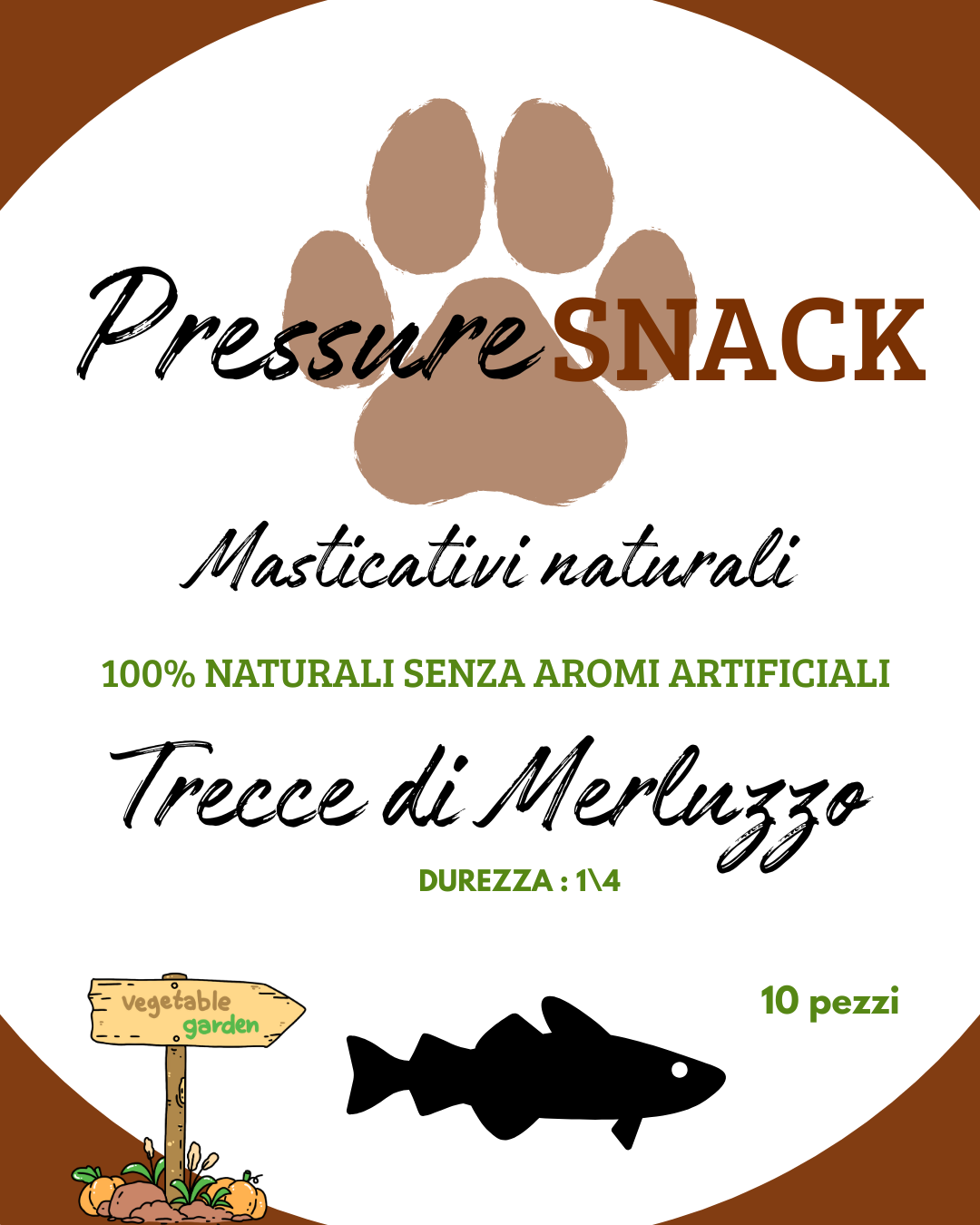 PressureSnack - Trecce di Merluzzo