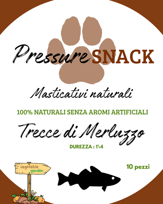 PressureSnack - Trecce di Merluzzo