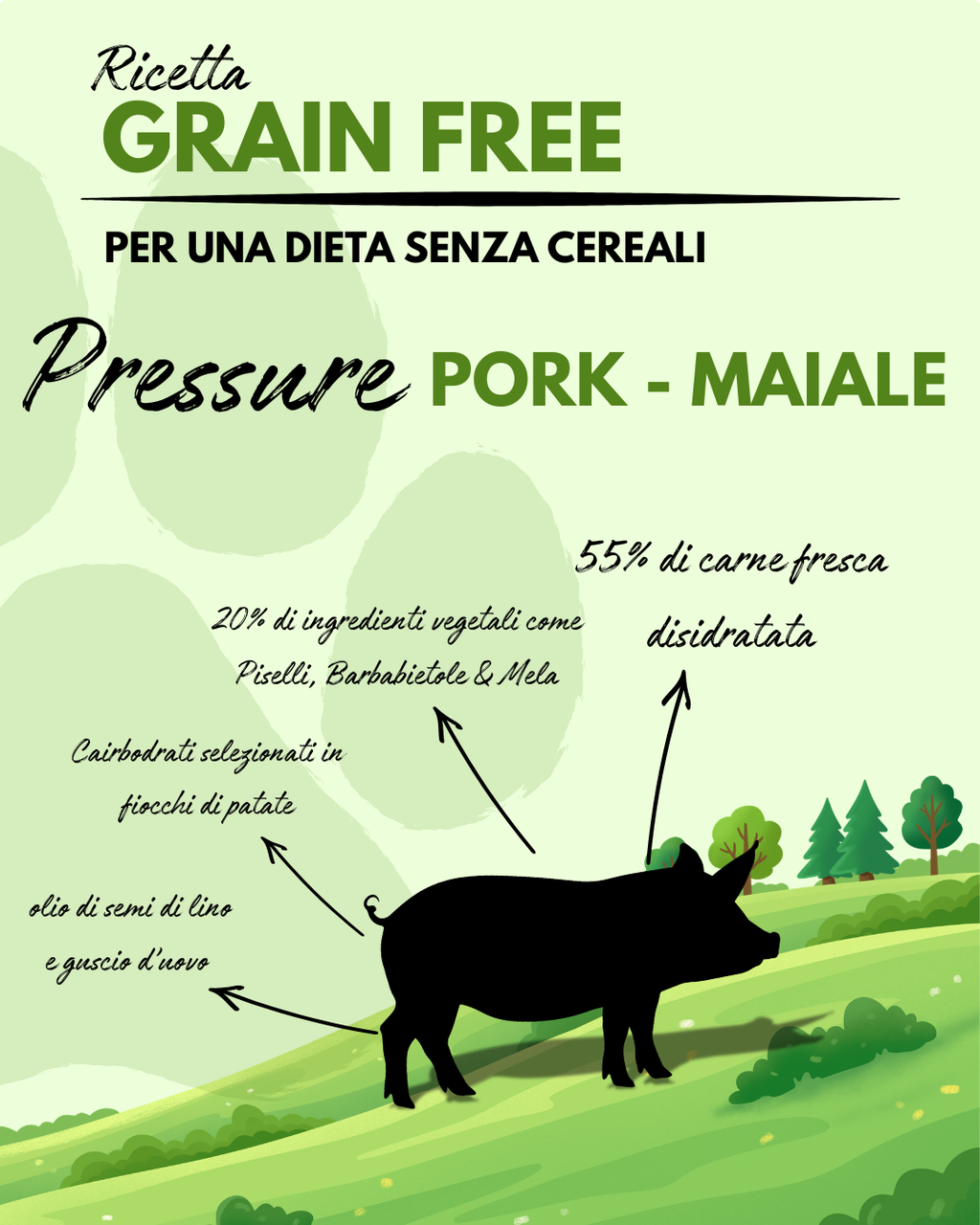 PRESSURE PORK - RICETTA GRAIN FREE