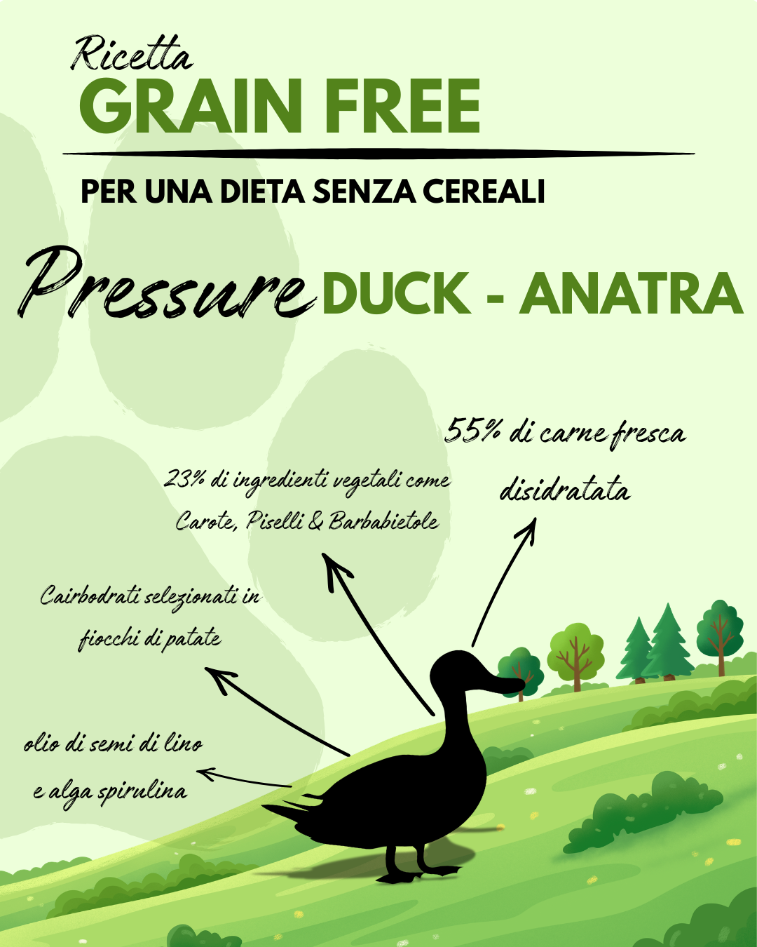 PRESSURE DUCK - RICETTA GRAIN FREE