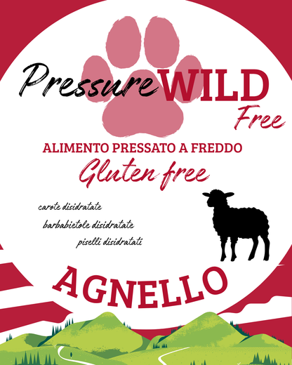 PressureFree Wild con Agnello, Piselli & Carota (Gluten free)