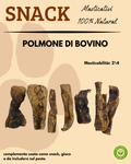 SNACK - POLMONE DI BOVINO ESSICCATO