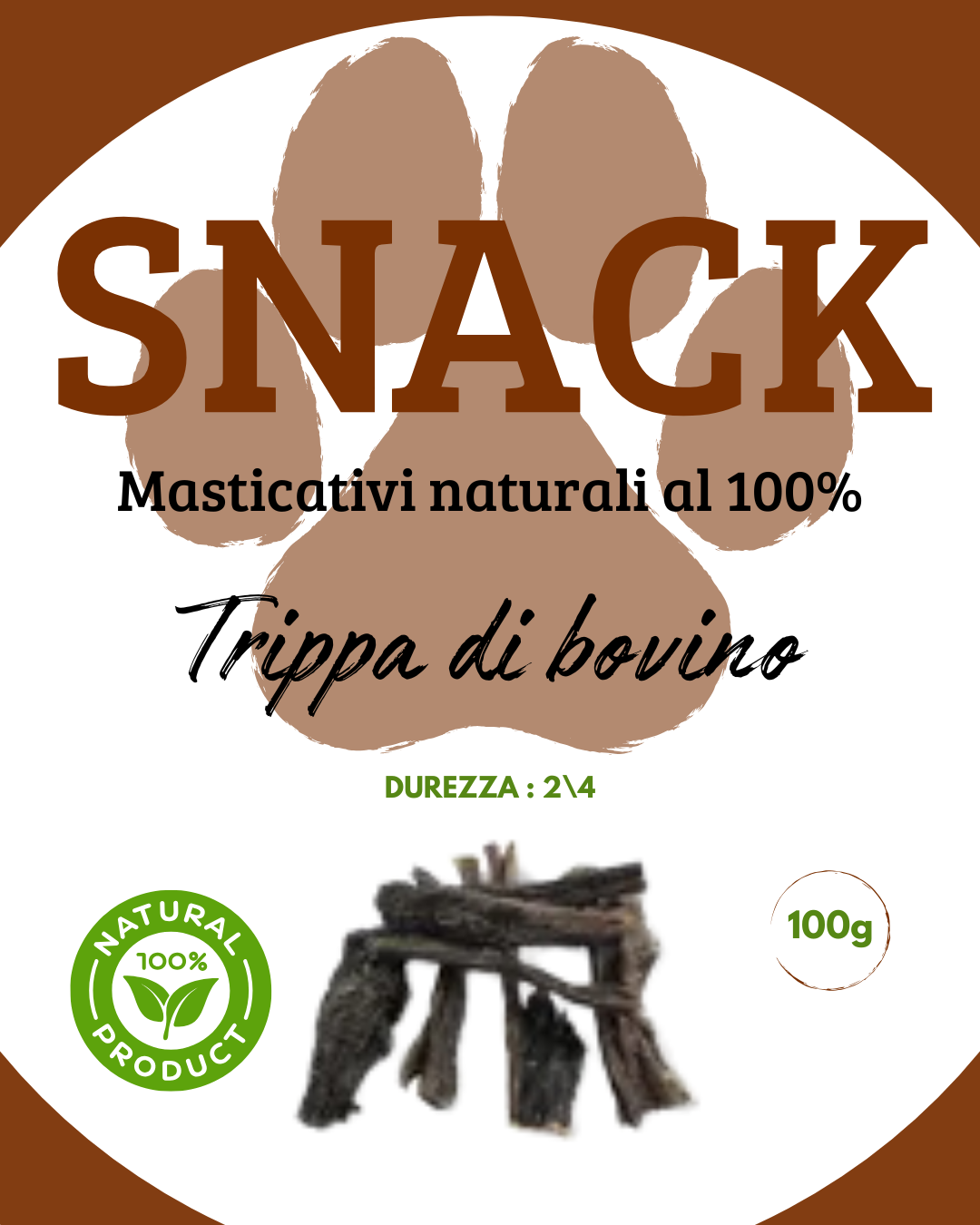 SNACK - TRIPPA DI BOVINO