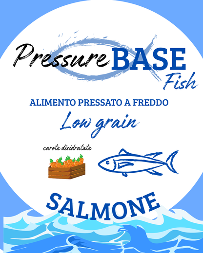 PressureBase al Salmone & Carota (low grain)
