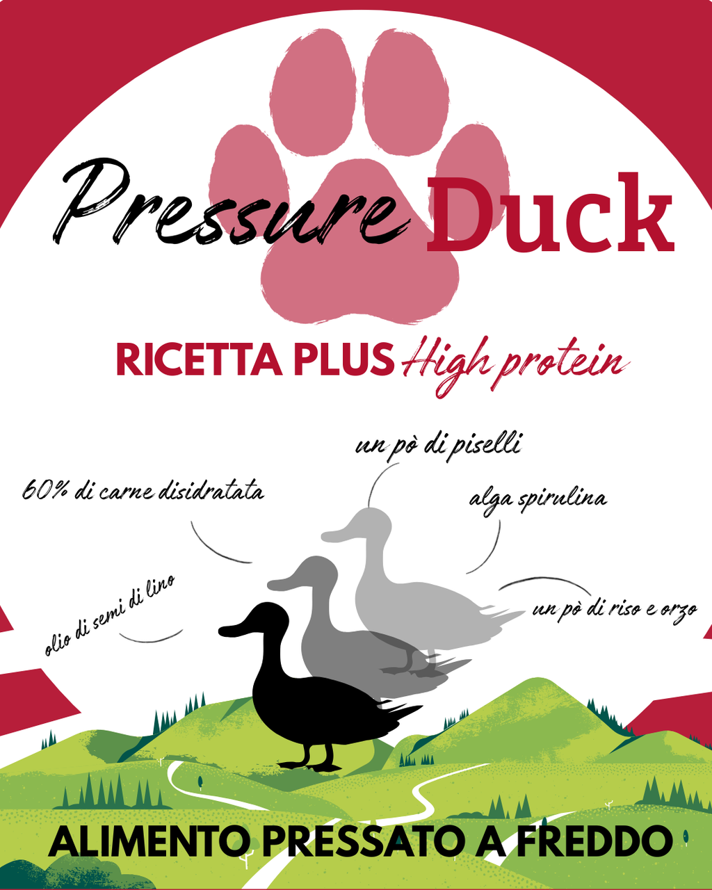 PRESSURE DUCK PLUS - HIGH PROTEIN
