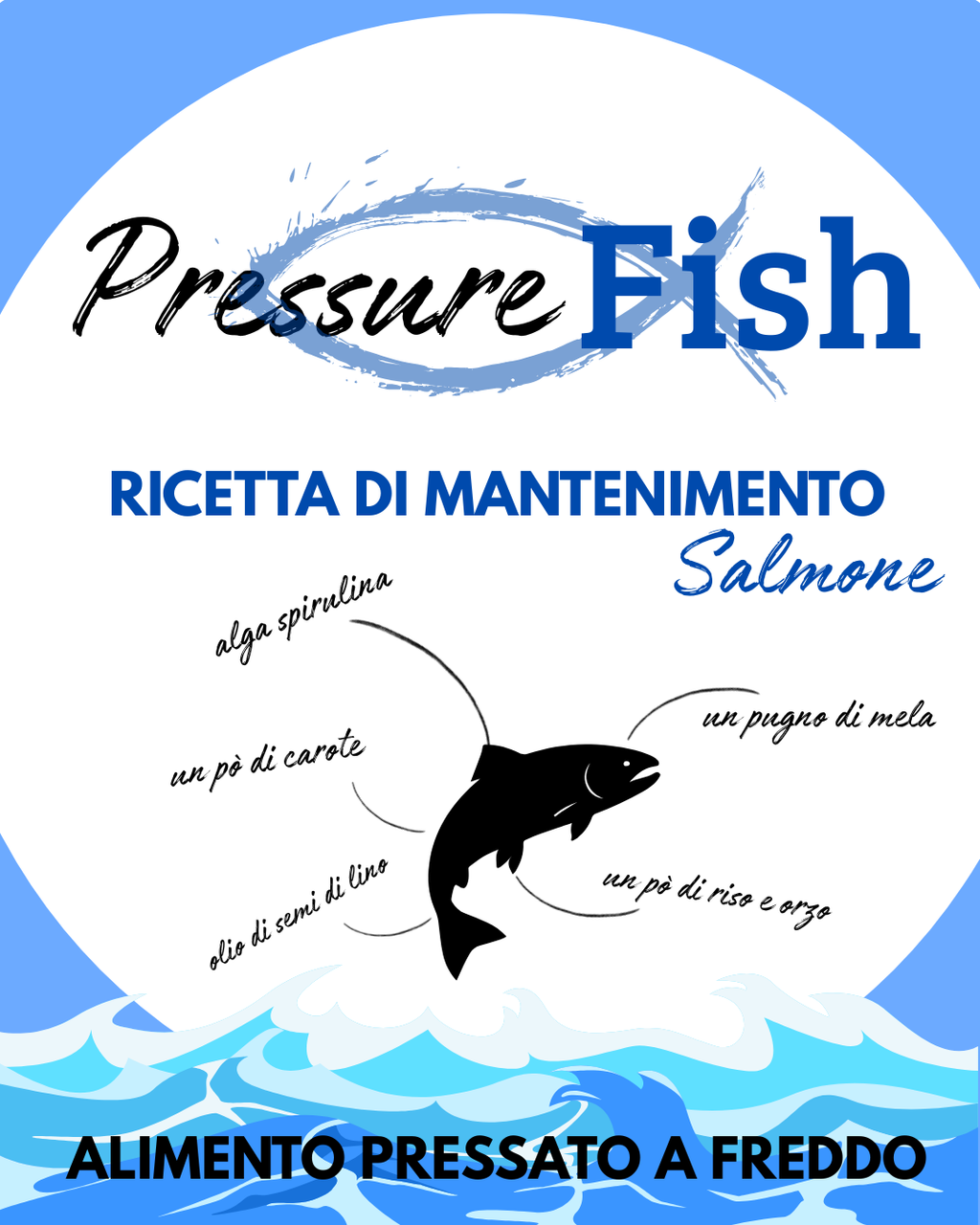 PRESSURE FISH AL SALMONE - RICETTA DI MANTENIMENTO